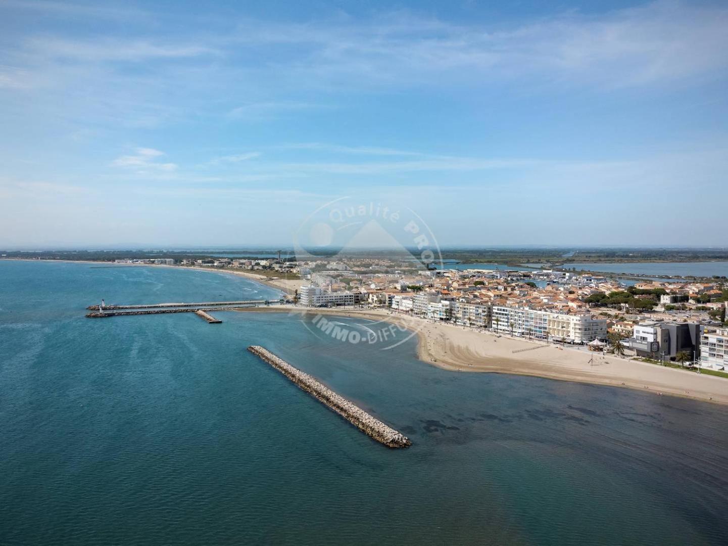 As19003- P4 A 400M De La Plage Avec Garage 2 Voitures Le Grau-du-Roi Ngoại thất bức ảnh